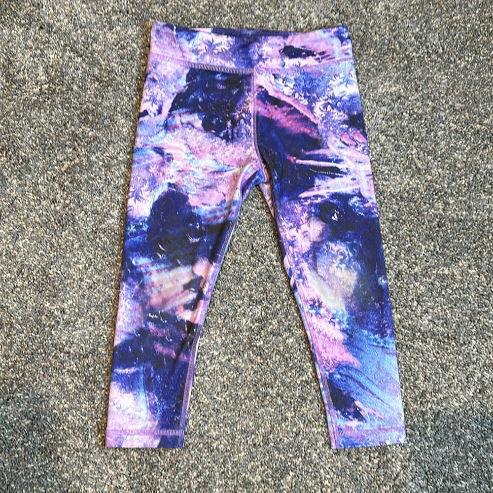 Jumping Beans Purple Galaxy Patten Leggings. Toddler size 4T.
